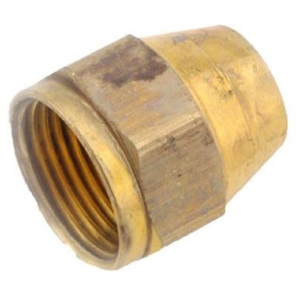 Anderson Metals 3/8 In. Brass Flare Nut Connector Fitting - Iieemm