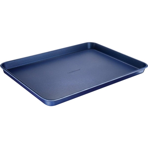 GraniteStone Diamond Blue 12 In. x 17 In. Non-Stick Cookie Tray - Iieemm