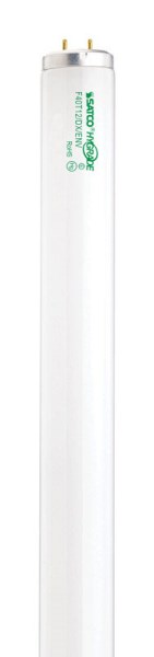 Satco 40W 48 In. Daylight T12 Medium Bi-Pin Fluorescent Tube Light Bulb - Iieemm