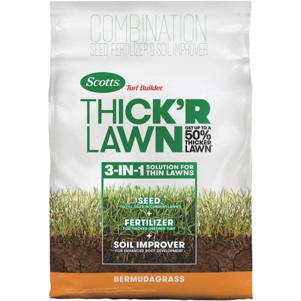 Scotts Turf Builder Thick’R Lawn 40 Lb. Bermuda Grass Patch & Repair - Iieemm