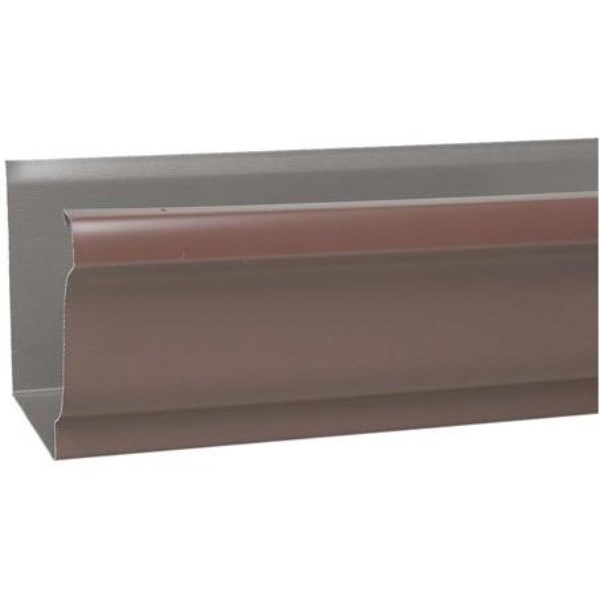 Amerimax 5 In. x 10 Ft. K-Style Brown Galvanized Gutter - Iieemm