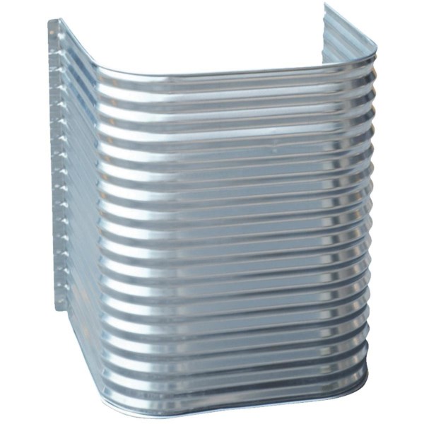 Lux-Right 48 In. x 42 In. Egress Galvanized Window Well - Iieemm