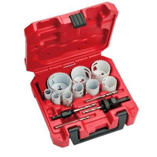 Milwaukee Ice Hardened Bi-Metal General Purpose Hole Saw Set (15-Piece) - Iieemm