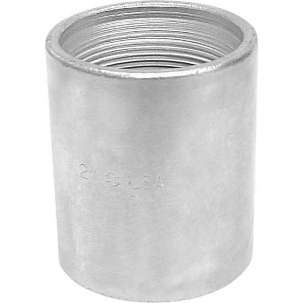 Southland 1-1/2 In. x 1-1/2 In. FPT Standard Merchant Galvanized Coupling - Iieemm