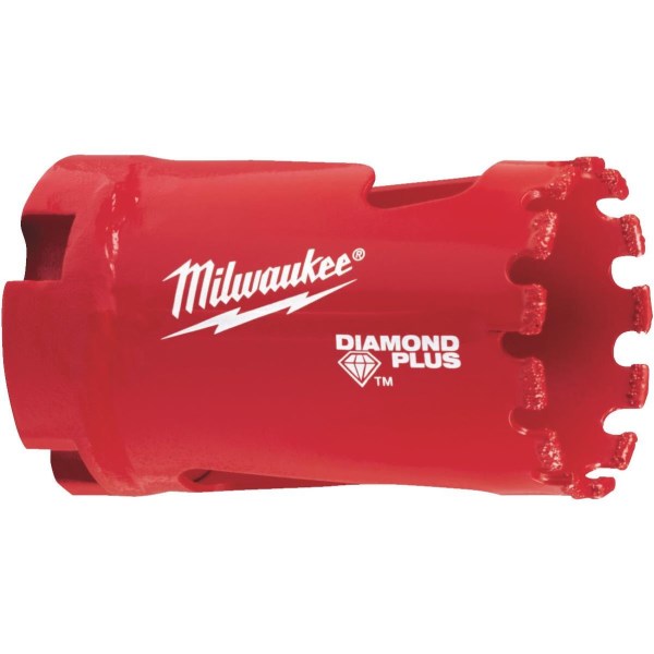 Milwaukee Diamond Plus 1-1/4 In. Diamond Grit Hole Saw - Iieemm