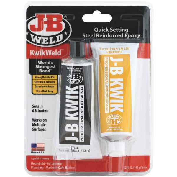 J-B Weld (2) 5 Oz. KwikWeld Professional Epoxy - Iieemm