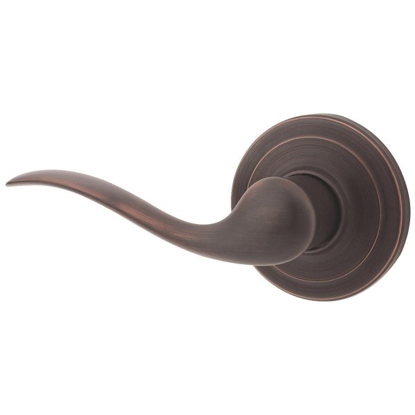 Kwikset Signature Series Venetian Bronze Left-Hand Tustin Dummy Door Lever - Iieemm