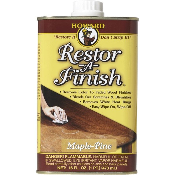 Howard Restor-A-Finish 16 Oz. Maple/Pine Wood Finish Restorer - Iieemm