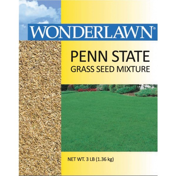 Wonderlawn 3 Lb. 500 Sq. Ft. Coverage Full Sun & Partial Shade Grass Seed - Iieemm