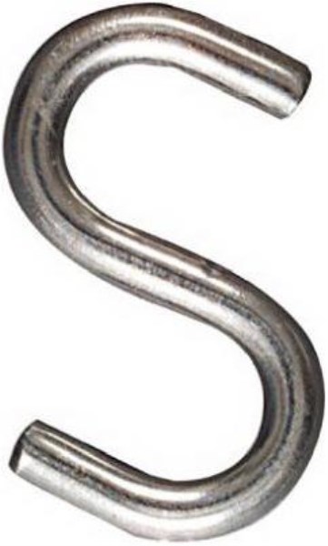 National 1-1/2 In. Stainless Steel Heavy Open S Hook - Iieemm