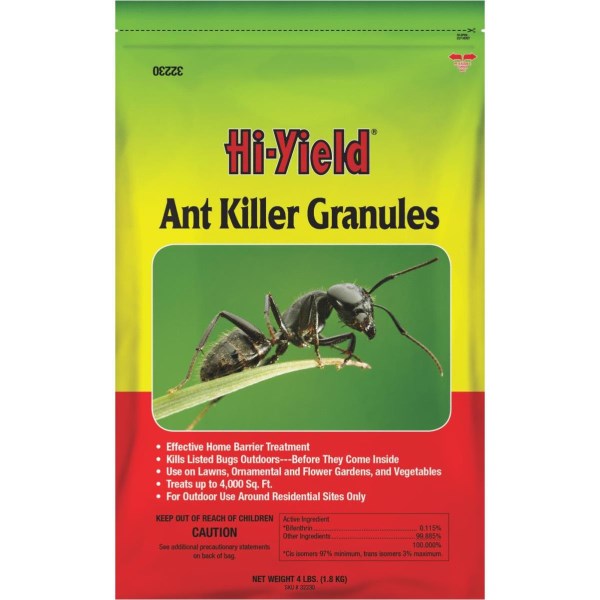 Hi-Yield 4 Lb. Ready To Use Granules Ant Killer - Iieemm