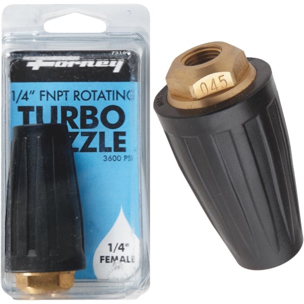 Forney 3600 psi Rotating Turbo Pressure Washer Nozzle - Iieemm