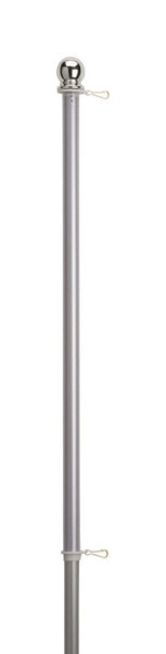 Valley Forge 6 Ft. x 1 In. Aluminum Anti-Wrap Flag Pole Kit - Iieemm