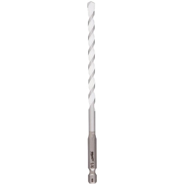 Milwaukee SHOCKWAVE 1/4 In. Carbide Multi-Material Hex Shank Drill Bit - Iieemm