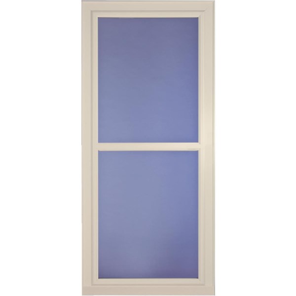 Larson Easy Vent 146 Series 36 In. W x 81 In. H x 1-7/8 In. Thick Almond Full View Aluminum Storm Door - Iieemm
