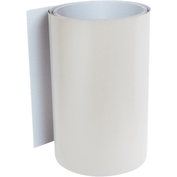 Klauer 18 In. x 50 Ft. White Painted Aluminum Trim Coil - Iieemm