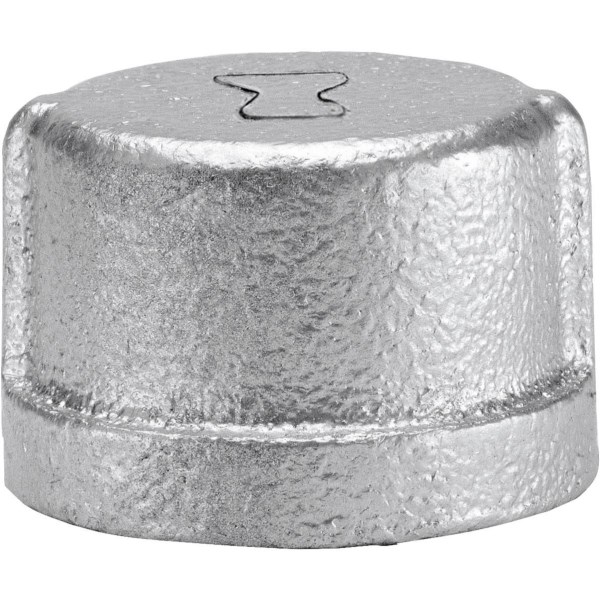 Anvil 1-1/4 In. Malleable Iron Galvanized Cap - Iieemm