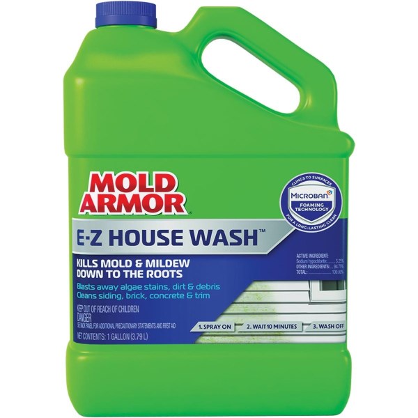 Mold Armor E-Z House Wash with Microban, 1 Gal. - Iieemm