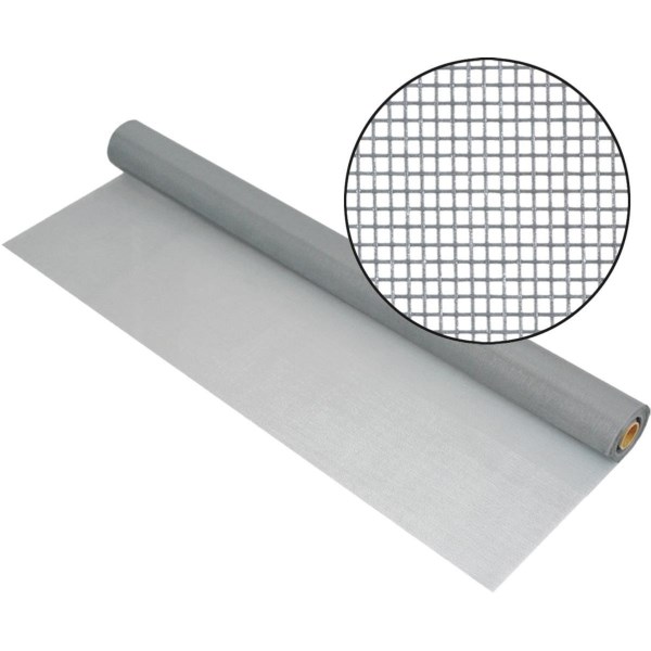Phifer 36 In. x 100 Ft. Gray Premium Polyester Mesh Screen Cloth - Iieemm