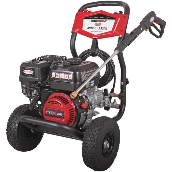 Simpson Clean Machine 3100 psi 2.3 GPM Cold Water Gas Pressure Washer - Iieemm