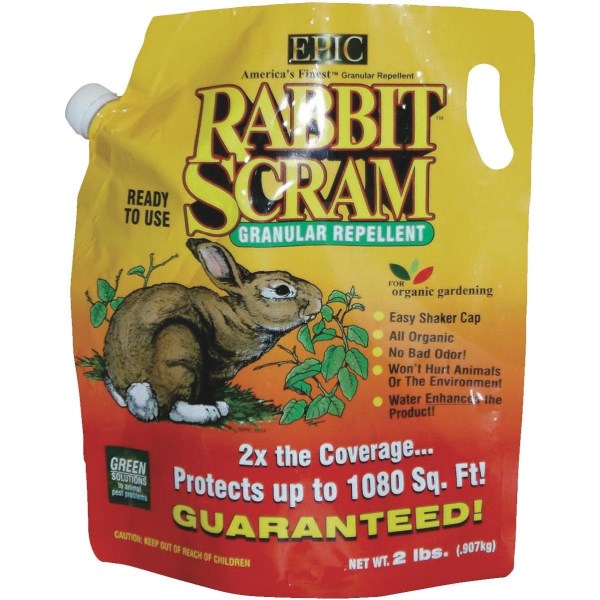 Rabbit Scram 2 Lb. Granular Organic Rabbit Repellent - Iieemm