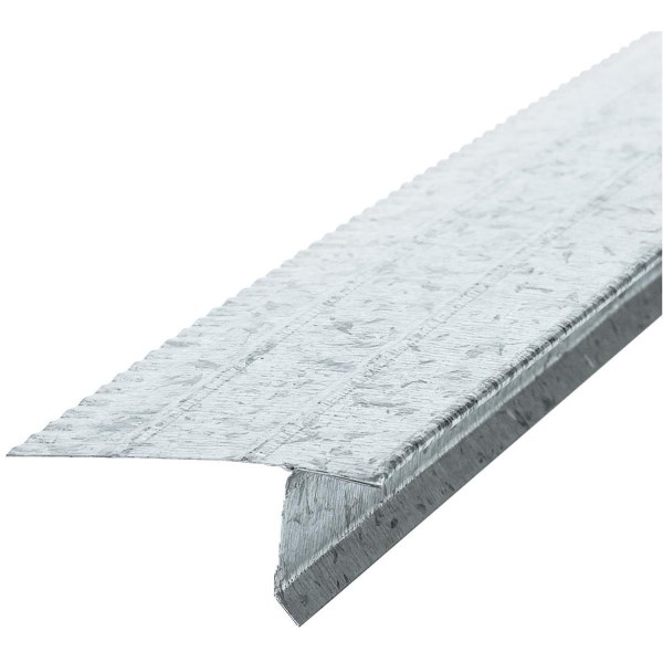 Amerimax F5 Galvanized Steel Drip Edge Flashing, Mill - Iieemm