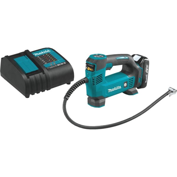 Makita 18-Volt LXT Lithium-Ion 120 psi Cordless Inflator Kit - Iieemm