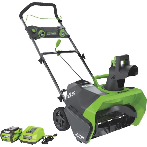 Greenworks DigiPro G-MAX 20 In. 40V Cordless Snow Blower - Iieemm