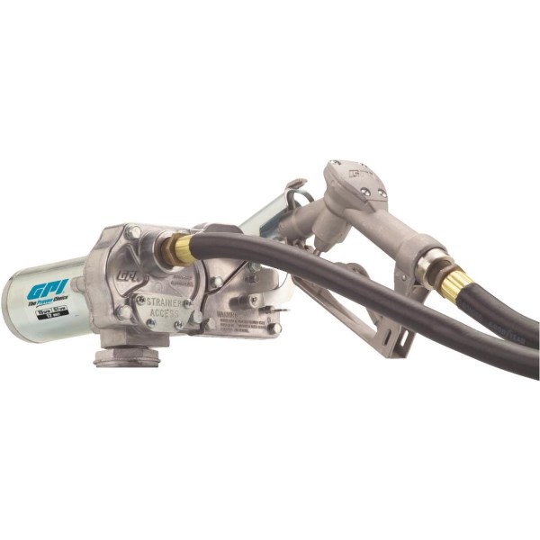 GPI 12V DC, 15 GPM Manual Economy Fuel Transfer Pump - Iieemm