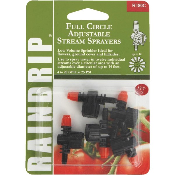 Raindrip Full Circle Adjustable Sprayer (5-Pack) - Iieemm