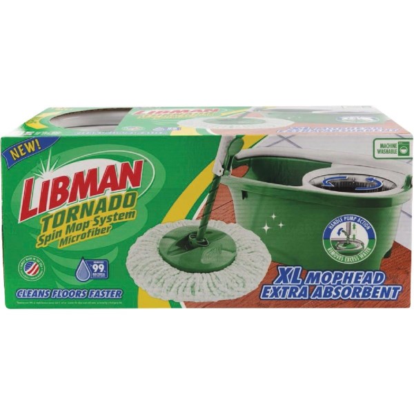 Libman Tornado Spin Mop & Bucket - Iieemm