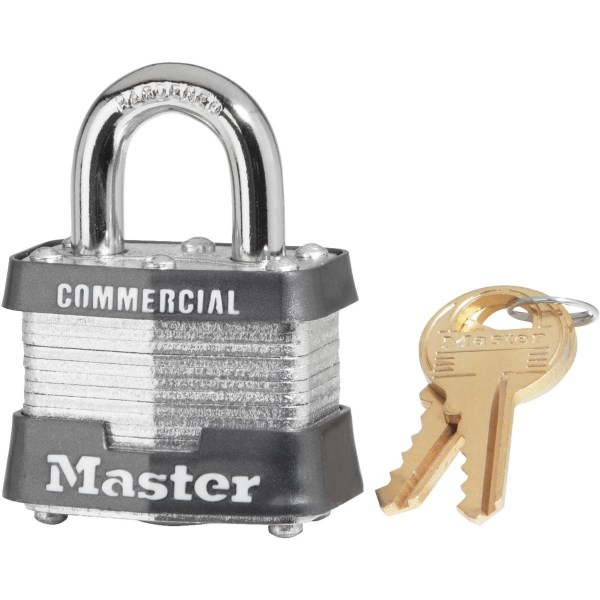 Master Lock 3476 1-1/2 In. Commercial Keyed Alike Padlock - Iieemm