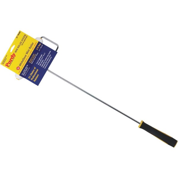 Purdy White Dove 6.5 In. x 3/8 In. Semi-Smooth Woven Paint Roller Cover & Frame - Iieemm