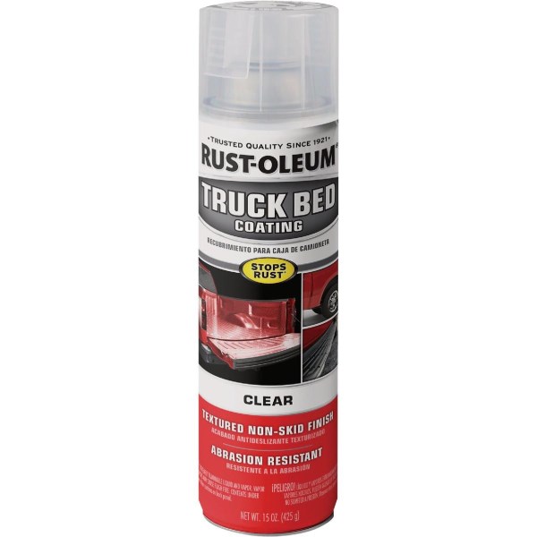 Rust-Oleum Automotive 15 Oz. Clear Truck Bed Coating Spray - Iieemm