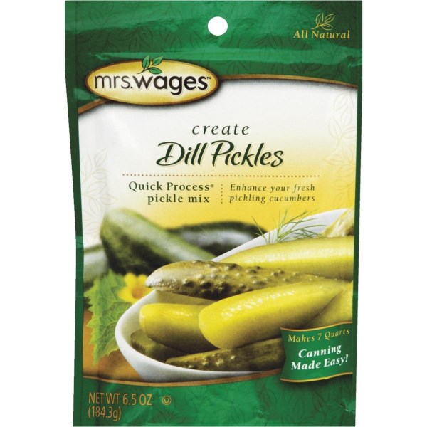 Mrs. Wages Quick Process 6.5 Oz. Dill Pickling Mix - Iieemm