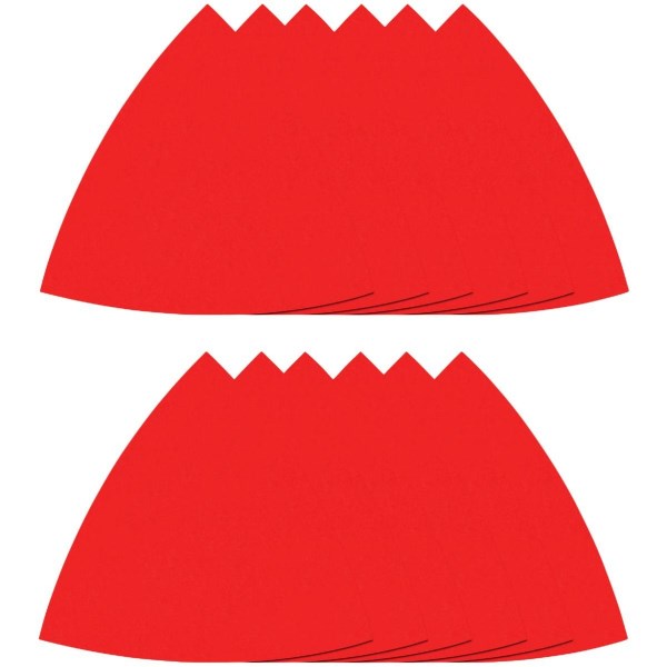 Diablo 3-1/8 In. 80/120/220 Grit Oscillating Detail Triangle Sandpaper Assorted Pack (12-Pack) - Iieemm