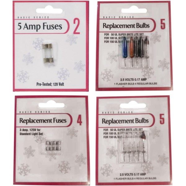 Replacement Mini Light Bulb & Fuse Counter Display - Iieemm