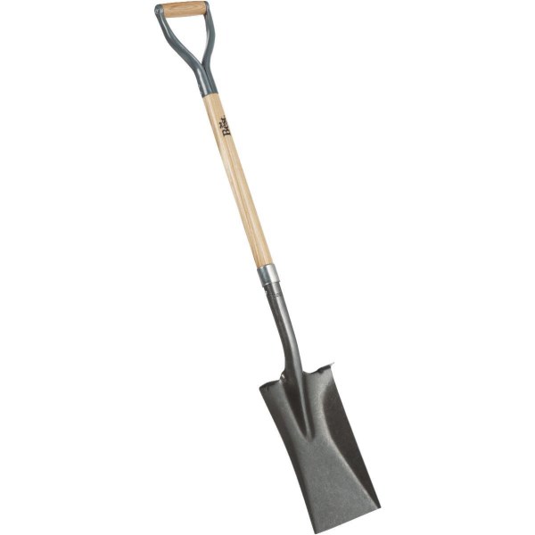 Do it Best 33 In. Wood D-Handle Square Point Garden Spade - Iieemm