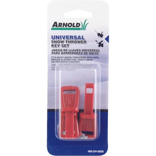 Arnold Universal Snow Blower Key Set (4-Piece) - Iieemm