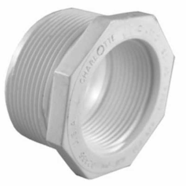 Charlotte Pipe 2 In. MPT x 1-1/2 In. FPT Schedule 40 PVC Bushing - Iieemm