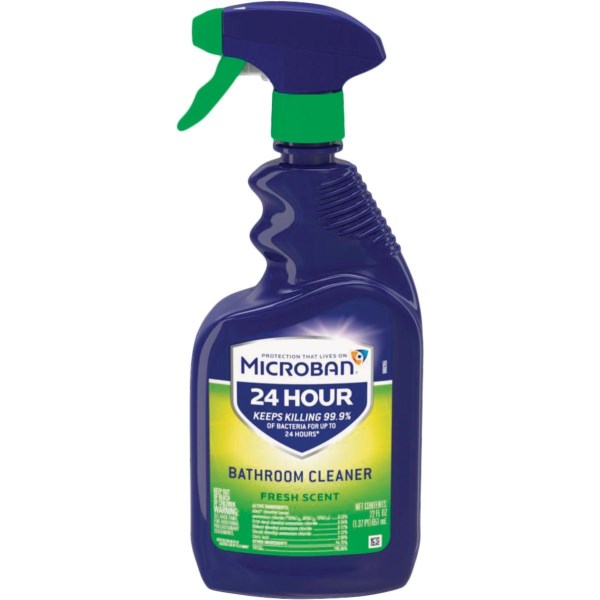 Microban 22 Oz. Fresh Scent Disinfectant Bathroom Cleaner - Iieemm
