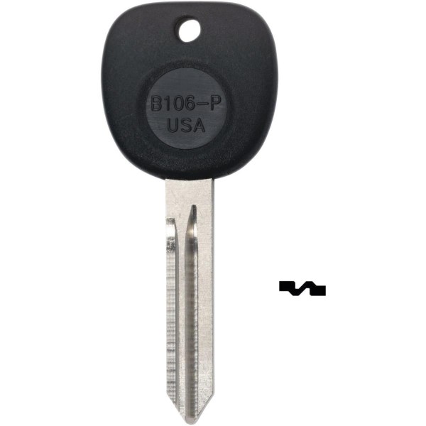 ILCO Saturn Ion Master Key Blank for GM, B106-P (5-pack) - Iieemm