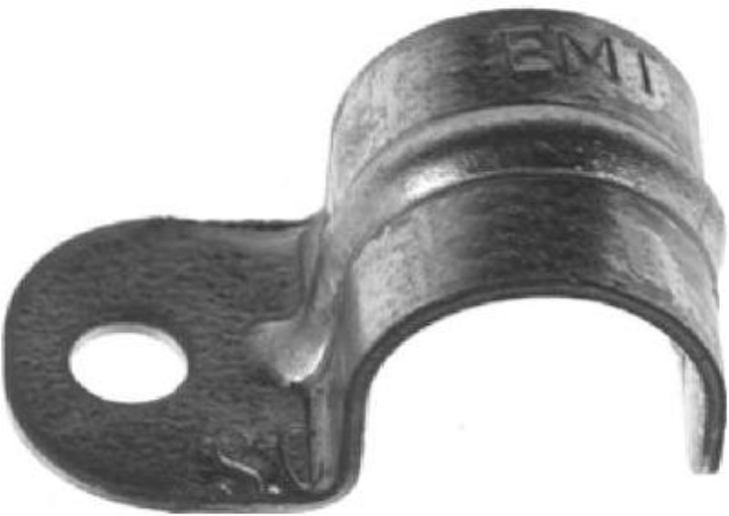 Halex 1-1/2 In. Click-On EMT 1-Hole Conduit Strap - Iieemm