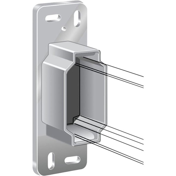 Knape & Vogt Rear Mount Drawer Slide Bracket (1-Pair) - Iieemm