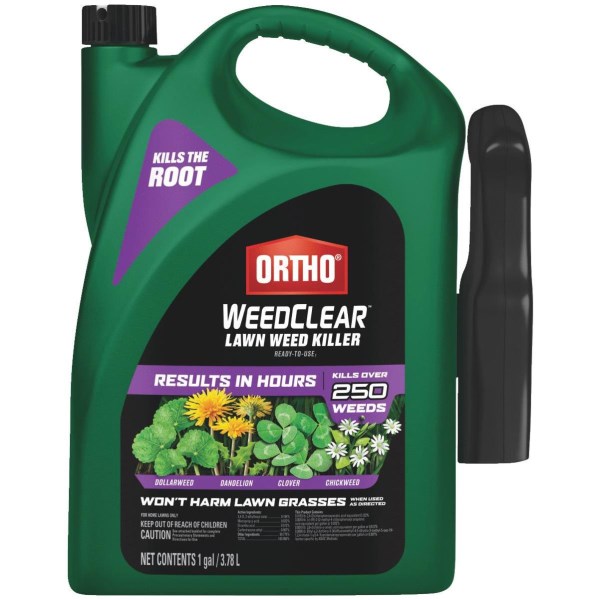 Ortho WeedClear 1 Gal. Ready To Use Trigger Spray Southern Lawn Weed Killer - Iieemm