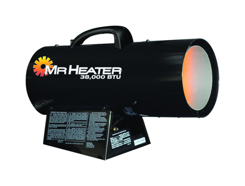 MR. HEATER 38,000 BTU Propane QBT Forced Air Heater - Iieemm