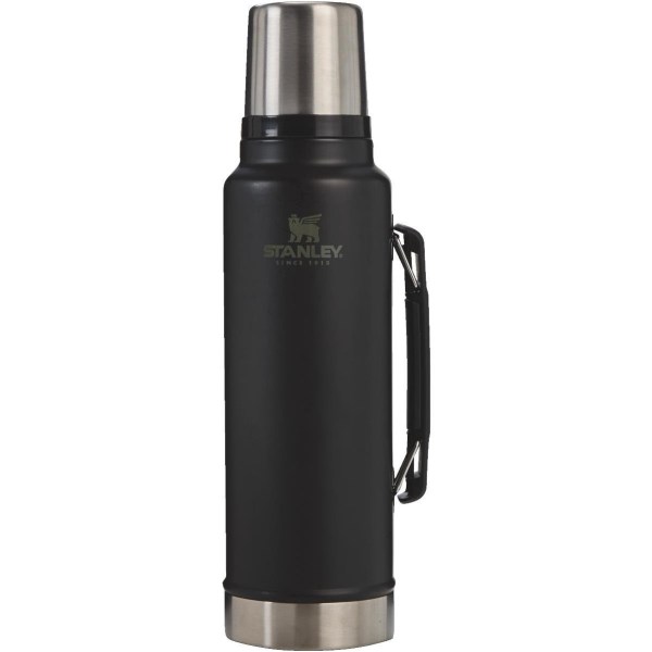Stanley Legendary Classic 1.5 Qt. Black Insulated Vacuum Bottle - Iieemm