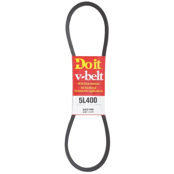 Do it 40 In. L x 21/32 In. W B-Pulley V-Belt - Iieemm