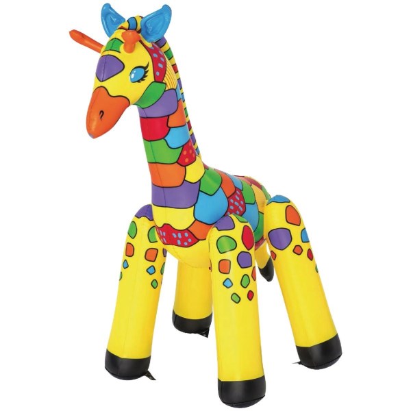 H20GO! 56 In. x 41 In. x 6 Ft. 6 In. Jumbo Giraffe Sprinkler - Iieemm