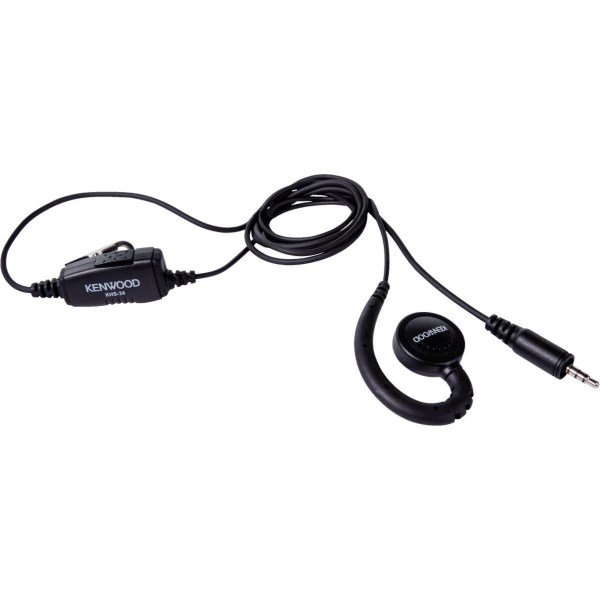 Kenwood C-Ring Headset with Clip-On Microphone for PKT-23K Radio - Iieemm